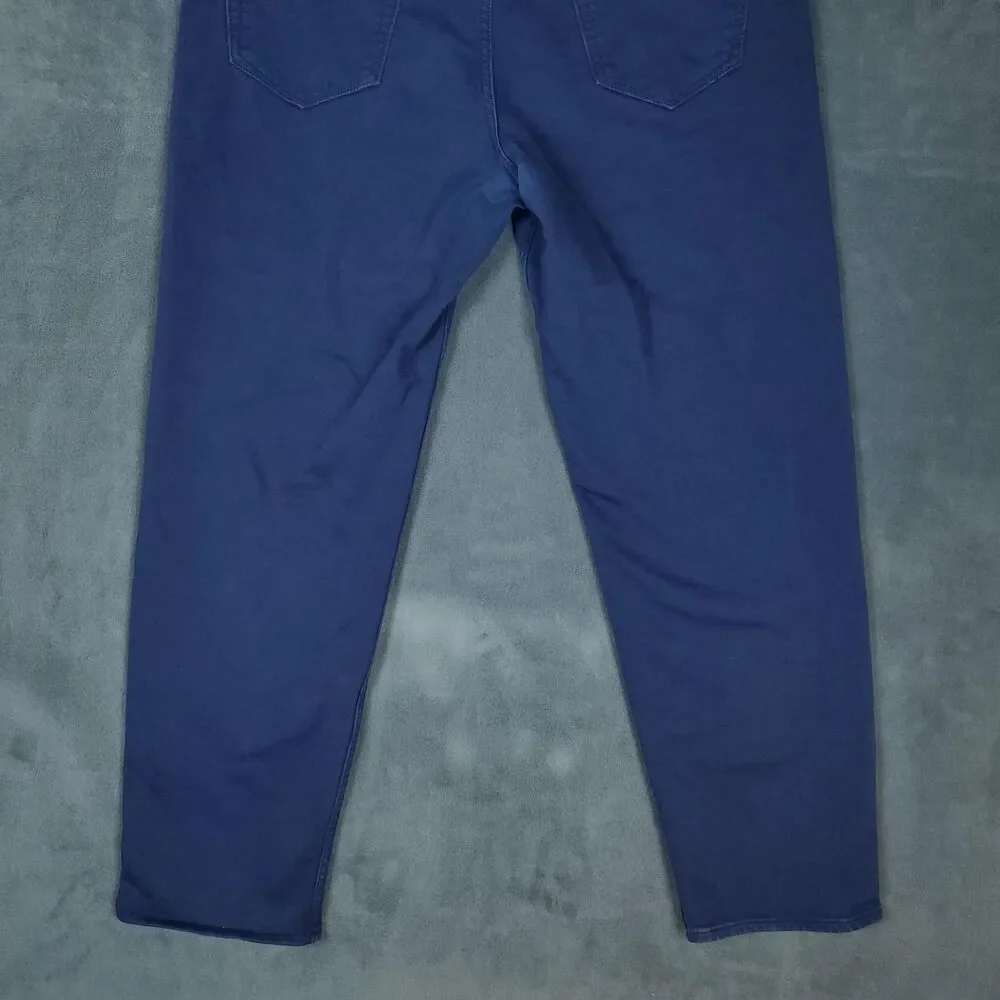 Banana Republic Pants Mens 36x28 Blue Traveler Athletic Tapered Stretch Chino